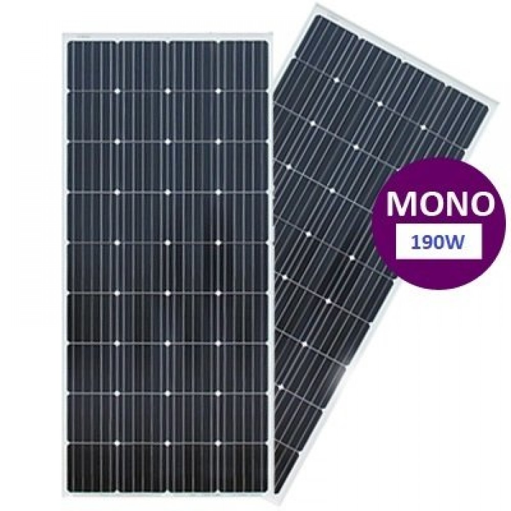 190 Watt Monokristal Güneş Paneli Lexron